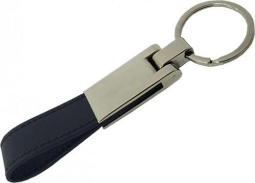 Promosyon Anahtarlık Gümüş Siyah