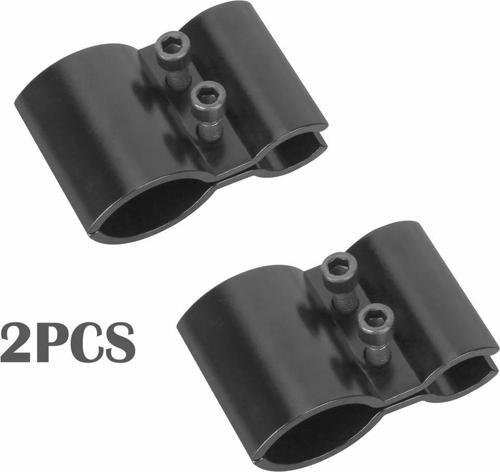2x10mm 31mm Namlu Montaj Klip Taktik El Feneri Torch Sight Lazer Kapsam Kelepçe