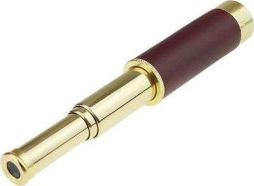 30X40 Panda Büyük Mercekli Pirinç Gövdeli Deri Çantalı Denizcilik Korsan Dürbün