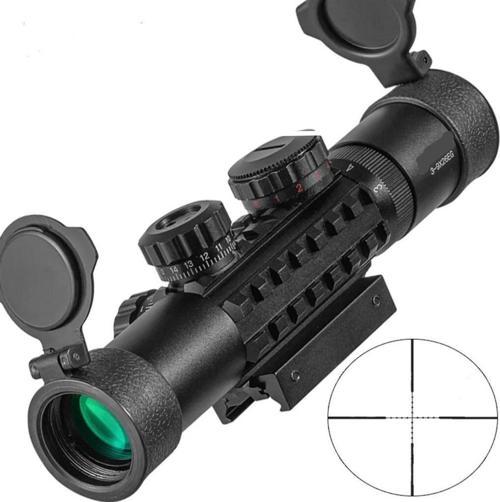 Raylı Çift Işıklı Tfek Dürbünü C3-9X26 EG 11 Mm / 22 Mm
