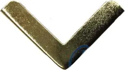 Kitap, Kapak, Menü, Albüm Köşesi, Orta - 18x32mm, Sarı, 20 Adet