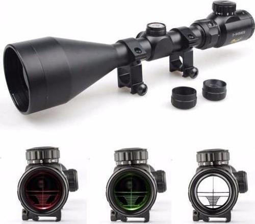 3-9X56Eg Yüksek Kaliteli Çıft Işık Kırmızı Yeşil Kaynaklı Avcılık Süfer Tfek Dürbün B