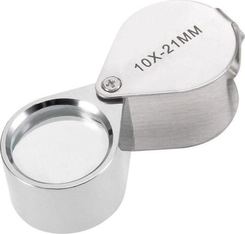 10X21 Full Çelik Kaplı Büyüteç Lüp