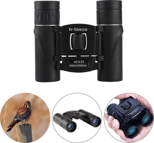 40x22 Cepte Taşımalı Kauçuk Kaplamalı Mini Dürbün  1000m/36m