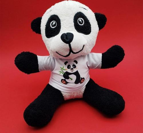 Tişörtlü Panda Oyuncak