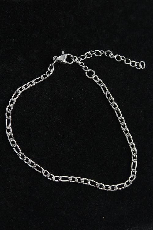 Figaro Model Gümüş Renk Erkek Bileklik - EBJ250705W36416