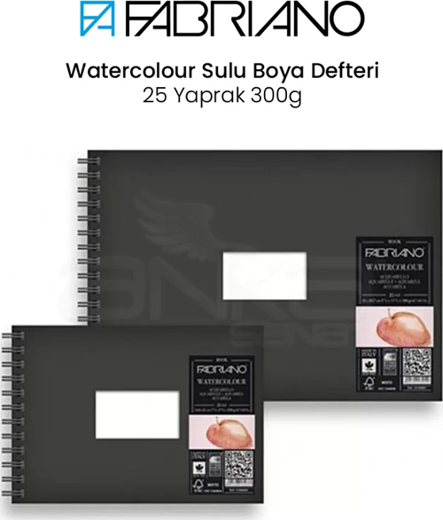 Watercolour Sulu Boya Defteri 25 Yaprak 300g