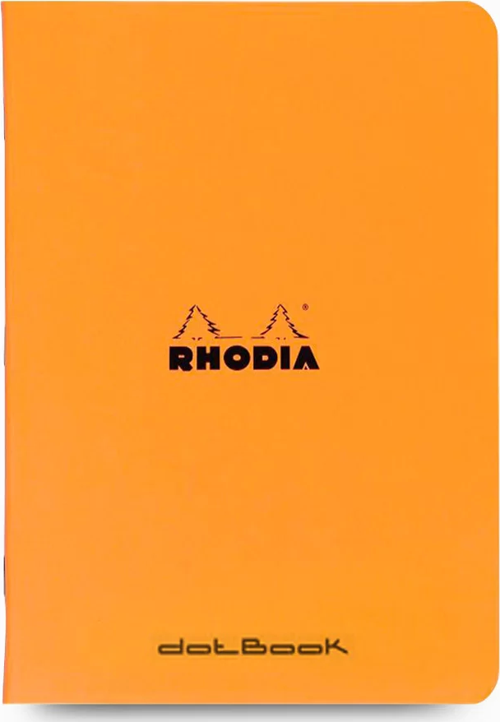 Stapled Noktalı Defter Turuncu A5