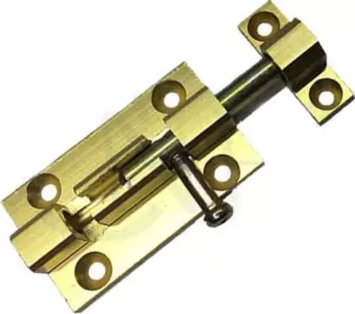 Kapı, Pencere Alüminyum Sürgü - 5 cm, Sarı, 1 Adet