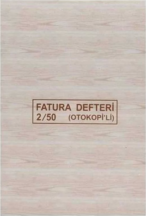 Otokopili Fatura Defteri 2-50 3 Nüsha