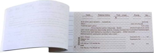 Senet Karnesi Defter Tipi 50'li