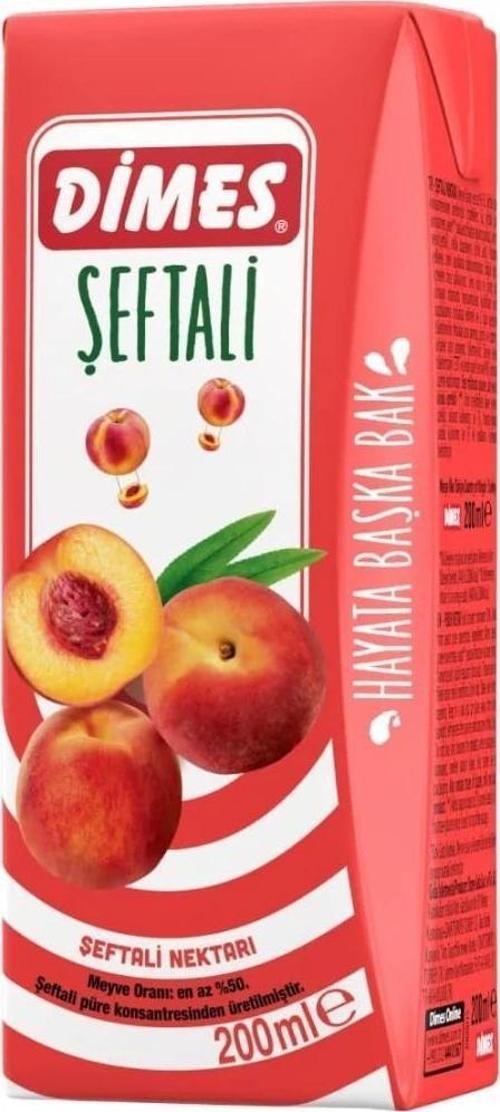 Meyve Nektarı Şeftali 200 ml 27 Adet
