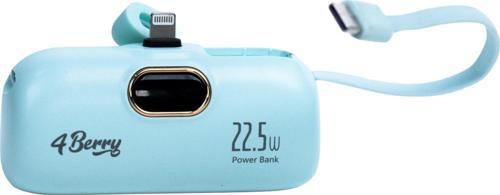 DX268Y Yeşil Powerbank – 5.000 mAh, 22.5 W Lightning Hızlı Şarj