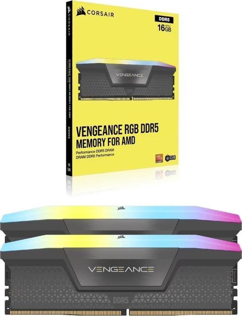 Vengeance RGB 32 GB (2x16) 6400 MHz CL36 CMH32GX5M2B6400Z36 DDR5 Ram