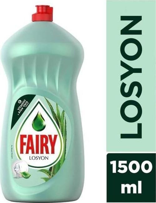 Losyon Sıvı Bulaşık Deterjanı 1500 ml Aloe Vera Kokulu
