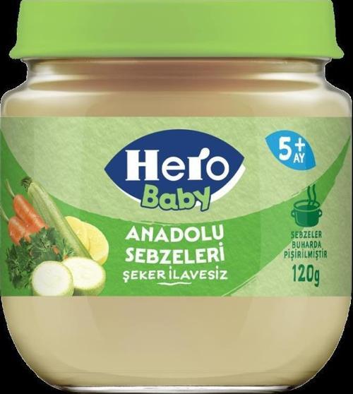 Nessiworld Hero Baby Anadolu Sebzeleri Kavanoz Mama 120 Gr