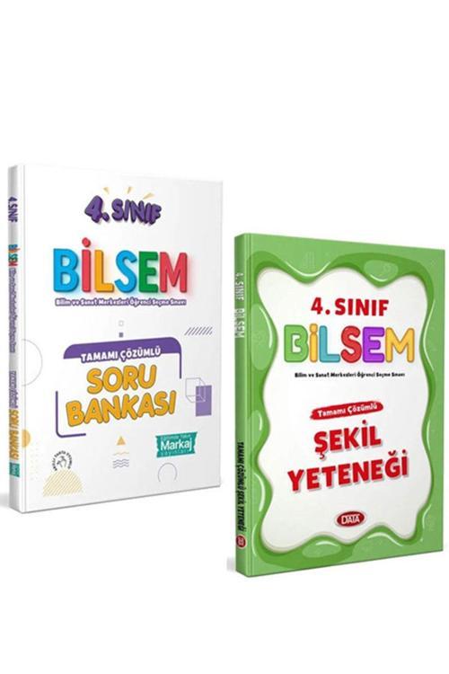 Markaj Yayınları Data 4.Sınıf Bilsem Soru Ve Şekil Yeteneği Seti
