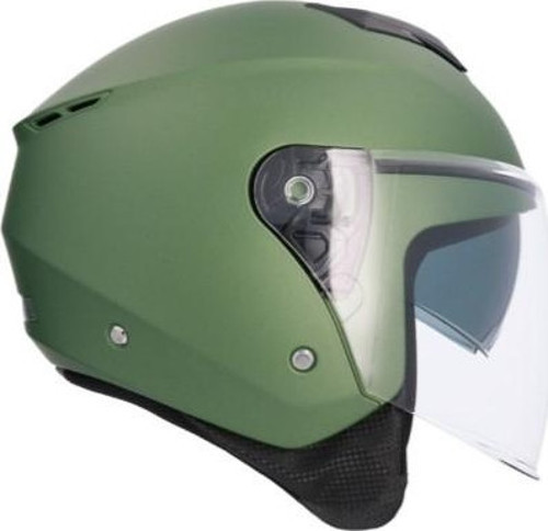SHIRO 6053 S21 KASK JO IBIZA M.C. L 5960 ASKERİ YEŞİL