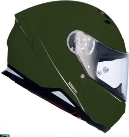 SHIRO KASK 100066 FULLFACE HUNTER M.C MATT L MILITARY GREEN