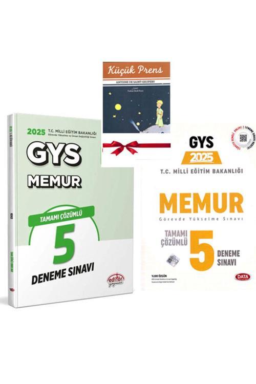 Data Yayınları 2025 Editör Gys Meb Memur Görevde Yükselme Sınavı Deneme Sınavı Seti