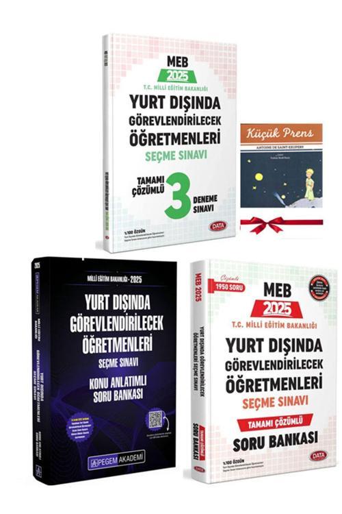 Pegem Akademi Yayıncılık 2025 Pegem Meb Yurt Dışı Öğretmenlik Sınavı Konu Soru Deneme Sınavı Seti