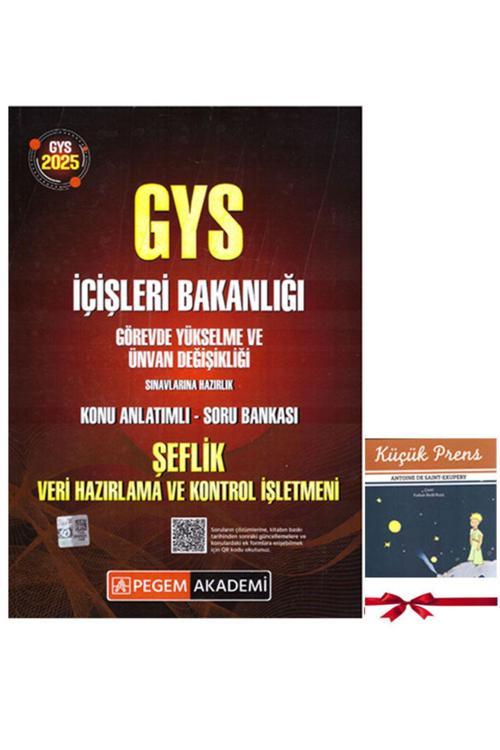 Pegem Akademi Yayıncılık 2025 Gys İçişleri Bakanlığı Şeflik Ve Vhki Görevde Yükselme Unvan Değişikliği Sınavlarına Hazırlık
