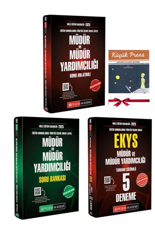 Pegem Akademi Yayıncılık 2025 Pegem Meb Ekys Müdür Ve Müdür Yardımcılığı Konu Soru Ve Deneme Sınavı Seti