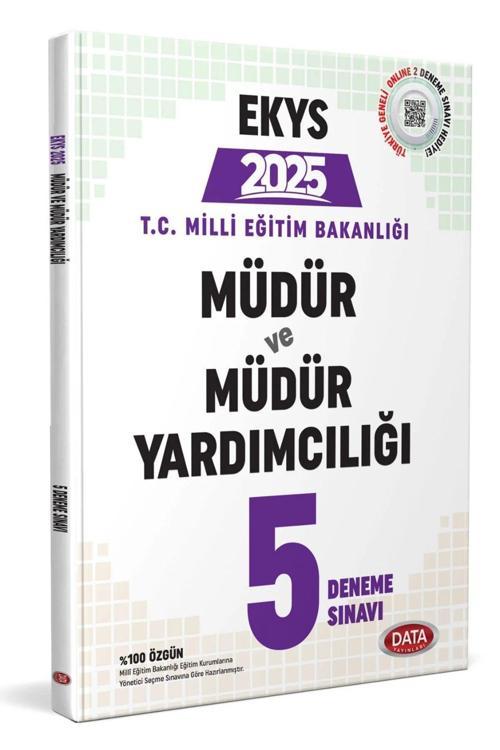 Data Yayınları 2025 Ekys Müdür Ve Müdür Yardımcılığı 5 Deneme Sınavı