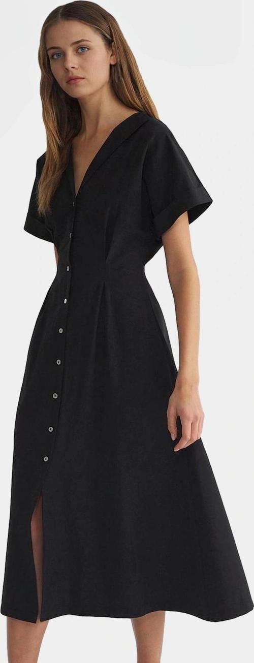 Rahat Kesimli Yazlık Midi Elbise Nefes Alabilir Pamuklu Kumaş Özel Tasarım Ve Şık Uzun Ömürlü