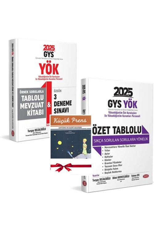 Data Yayınları 2025 Gys Yök Tablolu Mevzuat Kitabı 3 Deneme Ve Özet Tablolu Sıkça Sorulan Sorulara Yönelik