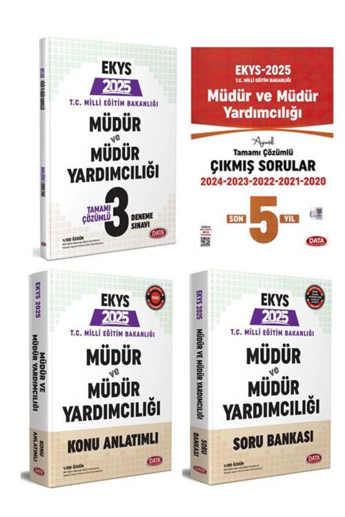 Data Yayınları 2025 Meb Ekys Müdür Ve Müdür Yardımcılığı Konu Soru Deneme Ve Çıkmış Sorular Seti Data