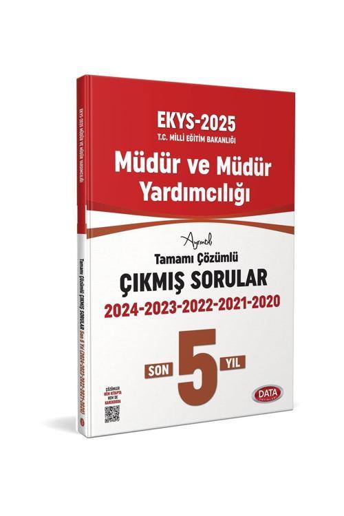 Data Yayınları 2025 Meb Ekys Müdür Ve Müdür Yardımcılığı 5 Yıl Çıkmış Sorular Ve Çözümleri
