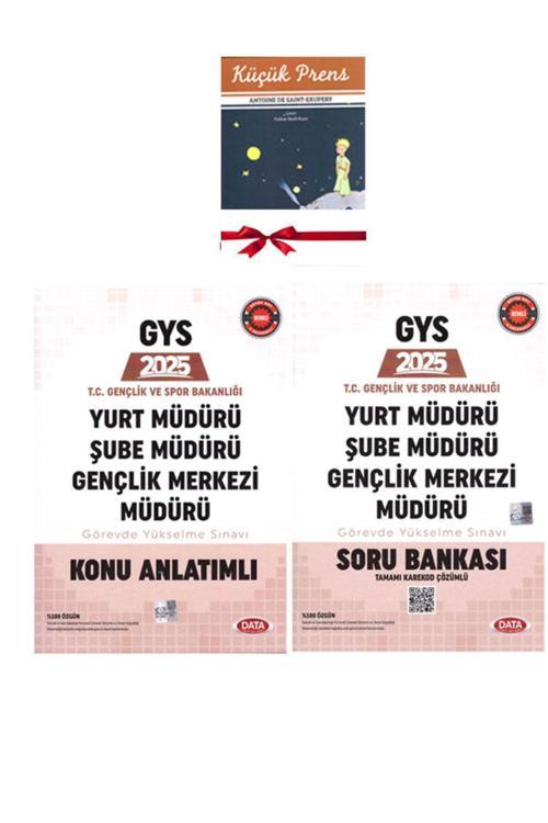 Data Yayınları 2025 Gys Gençlik Ve Spor Bakanlığı Yurt Müdürü Şube Müdürü Gençlik Merkezi Müdürü Hazırlık Seti