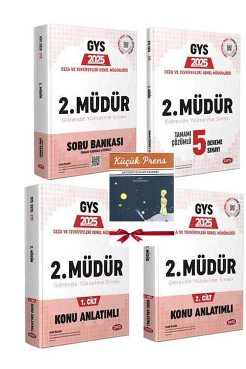Data Yayınları 2025 Gys Cte 2.Müdür Ceza Ve Tevkifevleri Genel Müdürlüğü Görevde Yükselme Sınavı Tam Kapsamlı Set