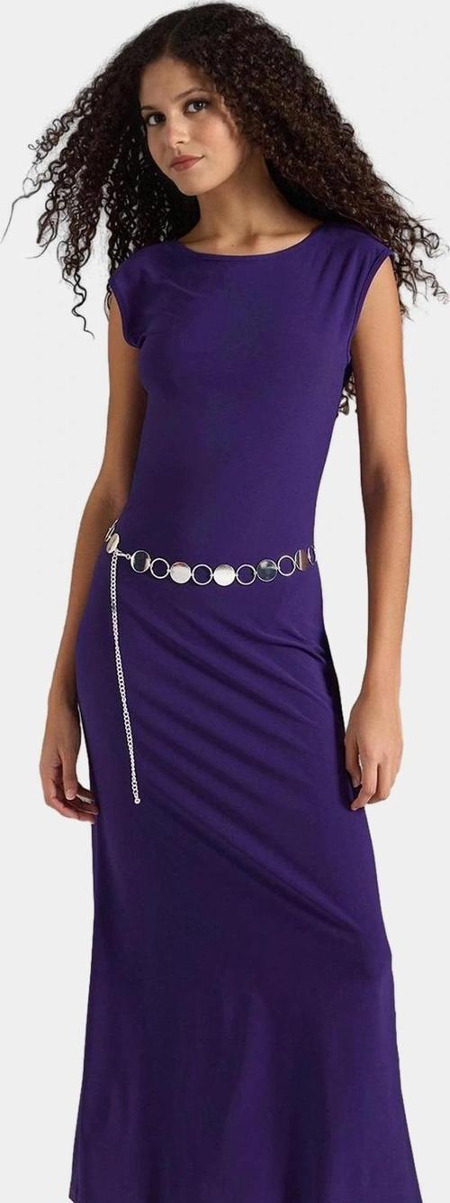 Yazlık Maxi Elbise Sırt Dekolteli Bodycon Örme Kumaş Trend Tasarım Dayanıklı Malzeme
