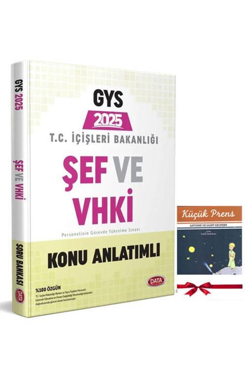 Data Yayınları 2025 Gys Içişleri Bakanlığı Şef Ve Vhki Konu Anlatımlı