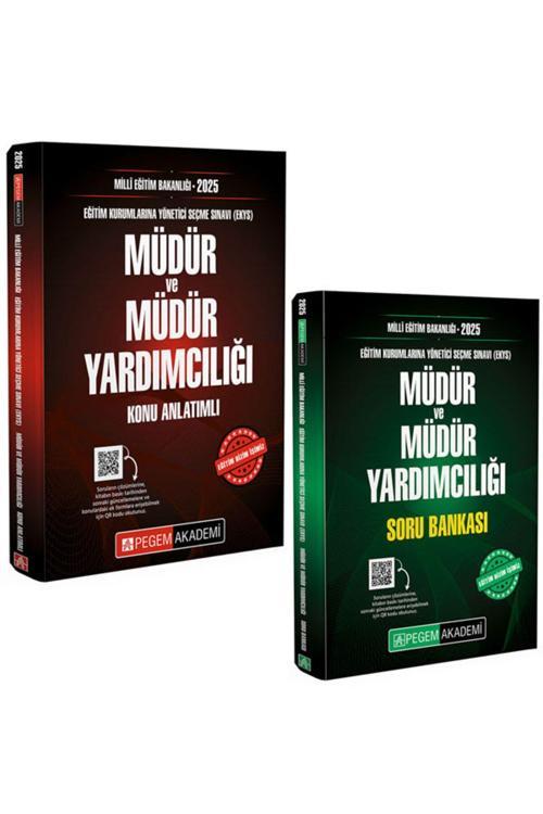Pegem Akademi Yayıncılık 2025 Meb Ekys Müdür Ve Müdür Yardımcılığı Soru Bankası Ve Konu Anlatımı Pegem