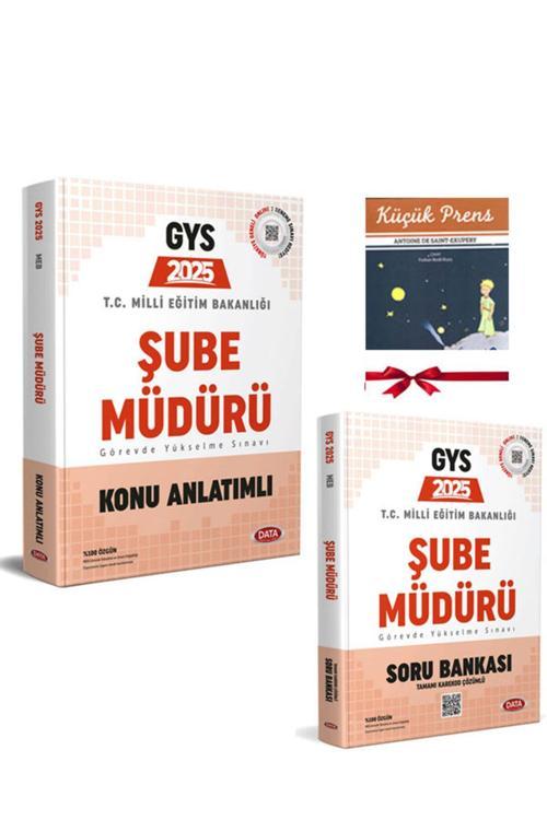 Data Yayınları 2025 Gys Meb Şube Müdürü Konu Anlatımlı Karekod Çözümlü Soru Bankası Seti Online 2 Deneme Hediye