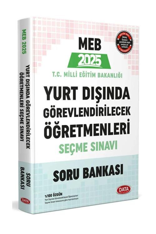 Data Yayınları Data 2025 Meb Yurt Dışında Görevlendirilecek Öğretmenleri Seçme Sınavı Soru Bankası