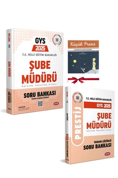 Data Yayınları 2025 Gys Meb Şube Müdürü Karekod Çözümlü Soru Ve Prestij Tamamı Çözümlü Soru Bankası Seti