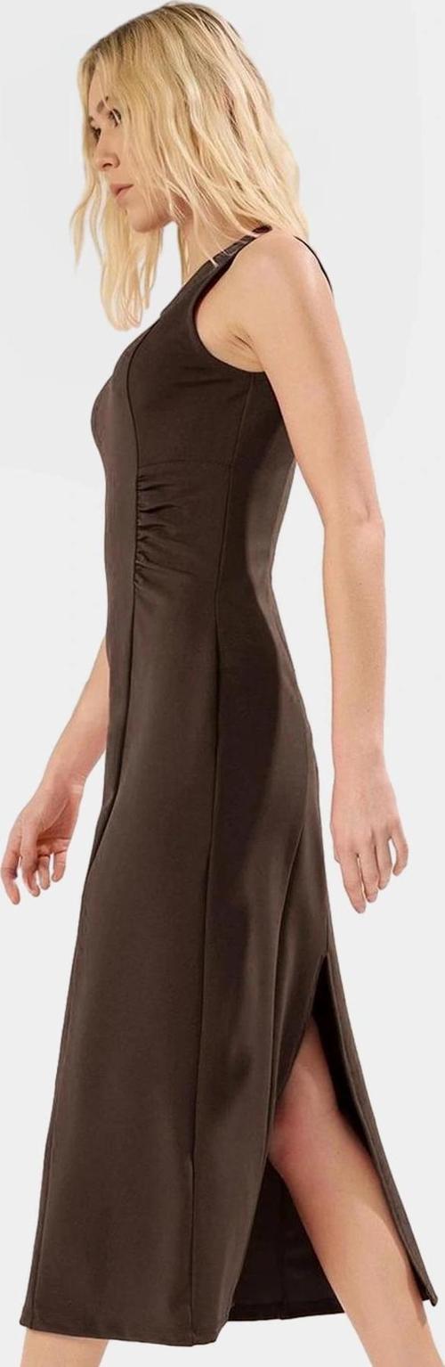 Rahat ve Şık Balık Siluetli Yazlık Örme Elbise Premium Kalite Uzun Ömürlü