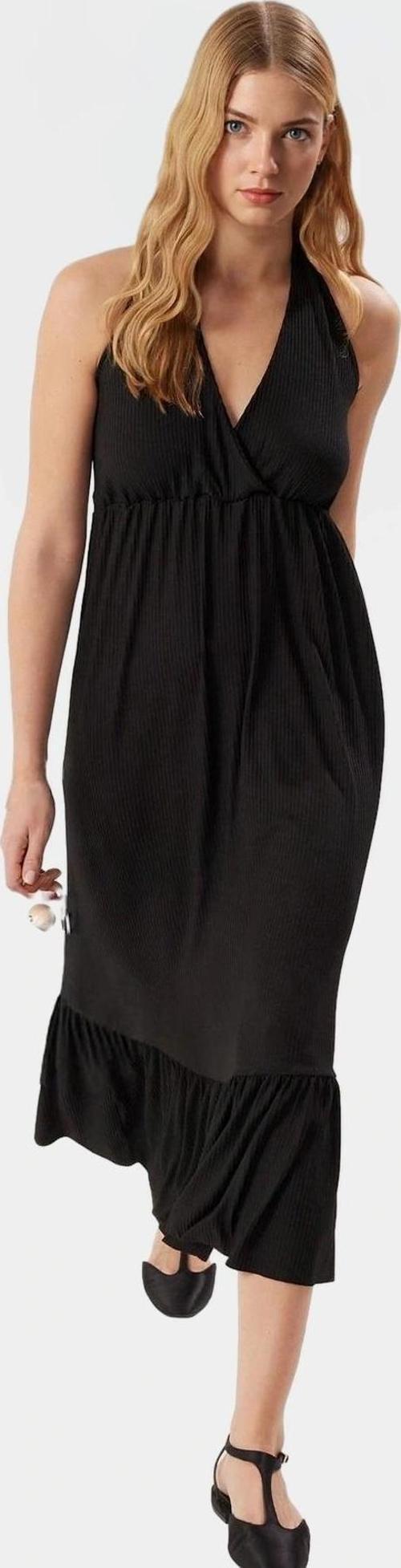 A line V Yaka Maxi Elbise Rahat Örme Kumaş Günlük Stil Kullanım Yüksek Kalite