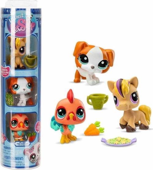 Littlest Pet Shop 3'lü Figür 00617 G7#163-164-165