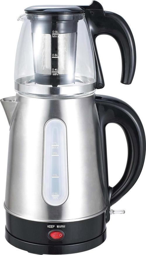 Elektrikli Inox Su Isıtıcı & Çay Makinesi Htm-01