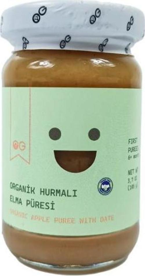 ORGANİK HURMALI ELMA PÜRESİ 105 G
