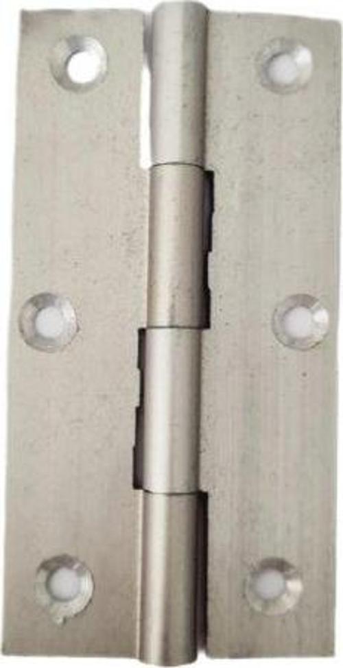 ALÜMİNYUM 8 CM SABİT MENTESE 80 X 40 X 1.8 MM / 10 ADET