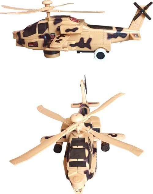 Oyuncak Askeri Helikopter: Işıklı, Sesli ve Hareketli Macera! Eni:30cm.