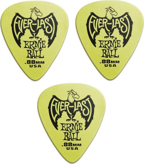 P09191-3 Gitar Penası 3 Adet Everlast 0.88mm Yeşil
