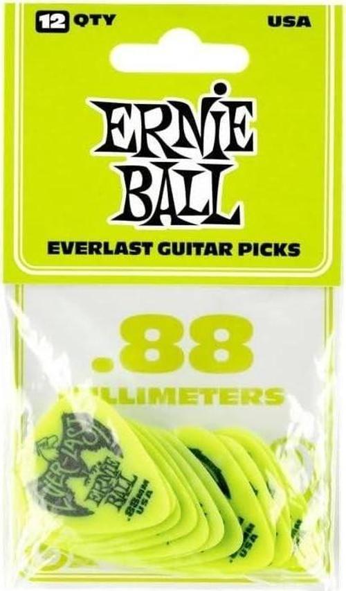 P09191 Gitar Penası 12 Adet Everlast 0.88 mm Yeşil