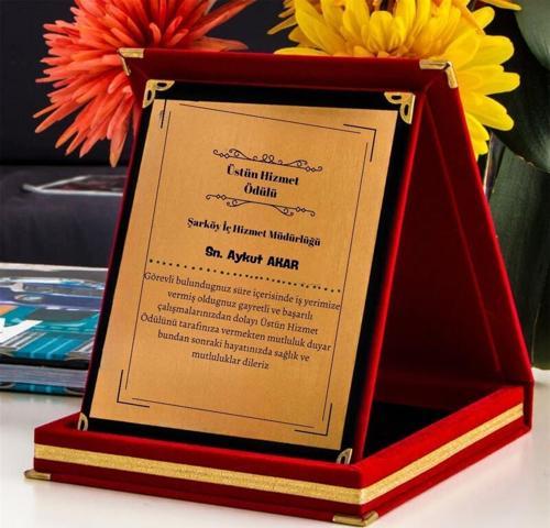 Hizmet Ödülü Plaket 3173